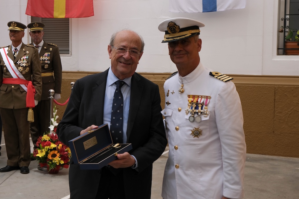 Executive Chairman recognised by Comandància Naval de Barcelona